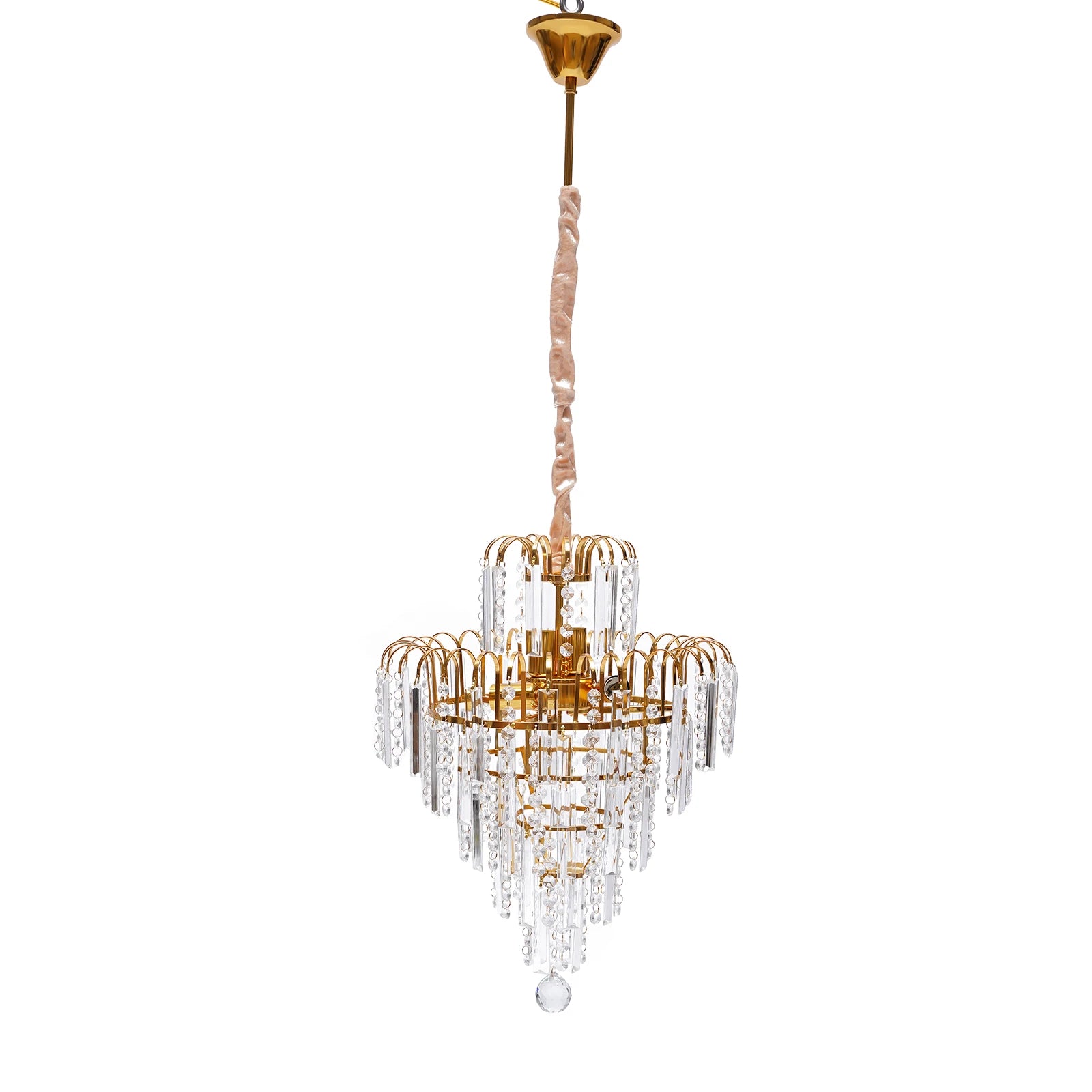 Elegant Modern Ceiling Light K9 Crystal Chandelier Pendant Lighting Fixture Lamp