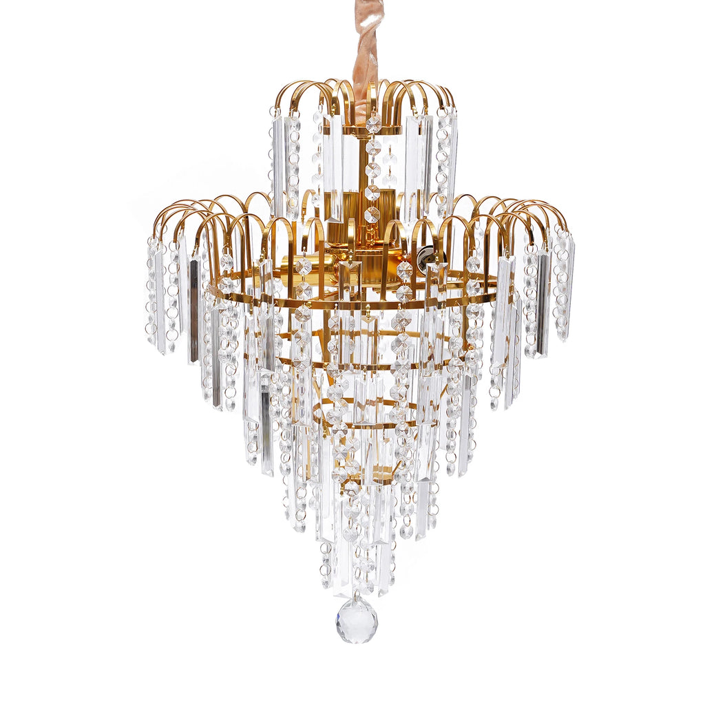 Elegant Modern Ceiling Light K9 Crystal Chandelier Pendant Lighting Fixture Lamp