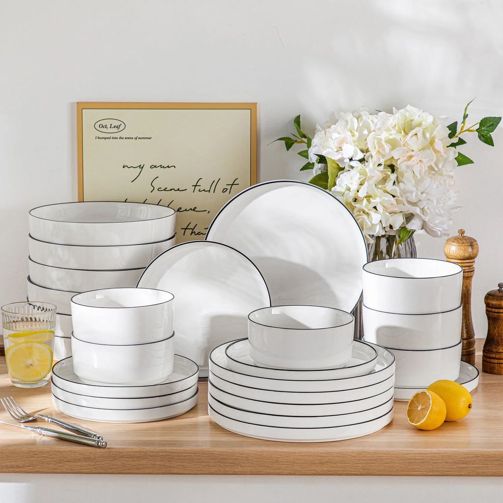 12/16/18/24 Piece Dinner Plates Sets