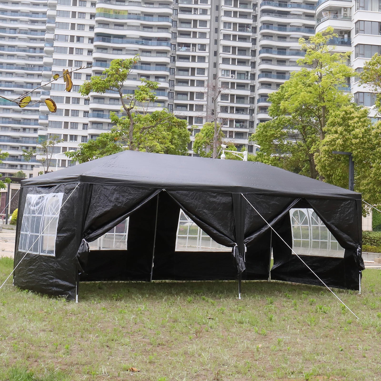 10'X20' Outdoor Party Tent with 6 Removable Sidewalls,