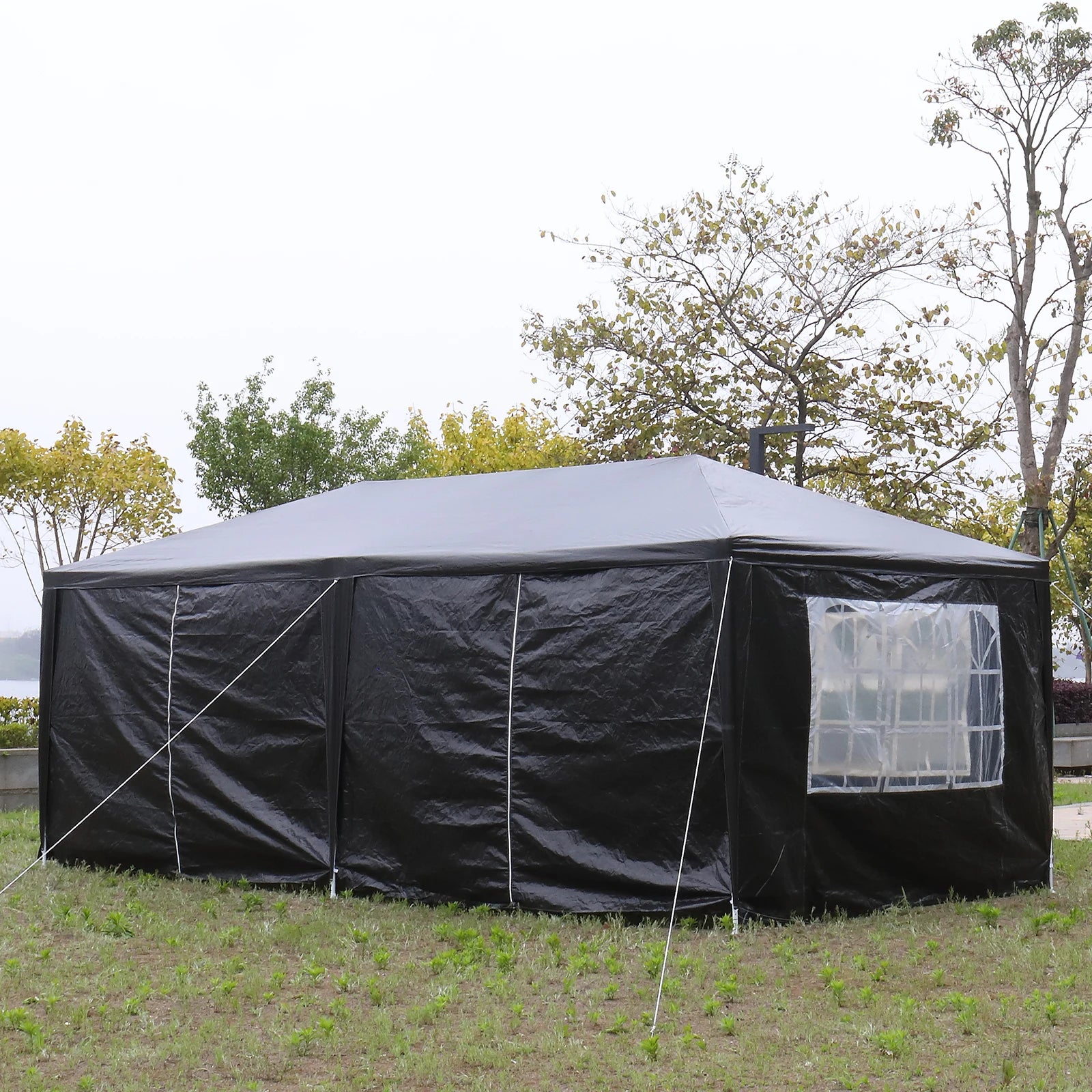 10'X20' Outdoor Party Tent with 6 Removable Sidewalls,