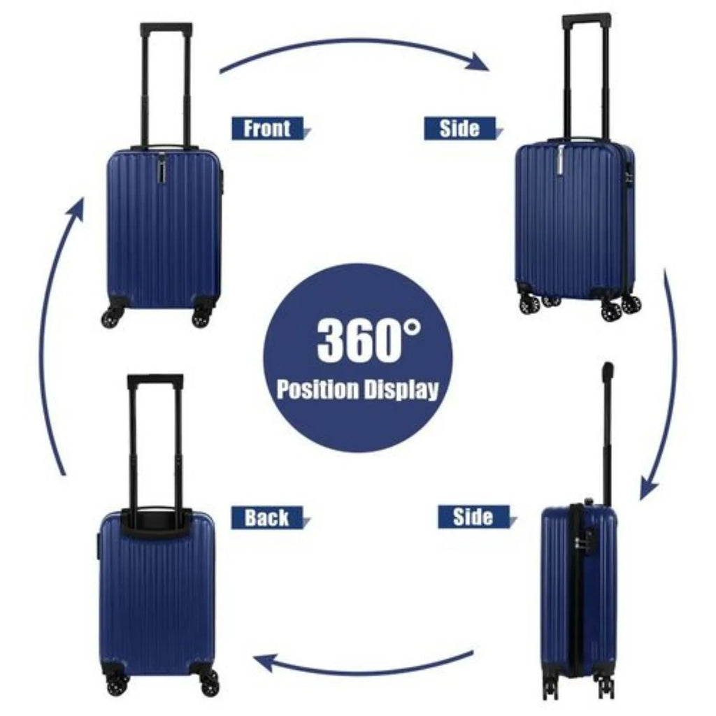 2-Piece Hardshell Luggage Set (20"+14") - Nesting Spinner