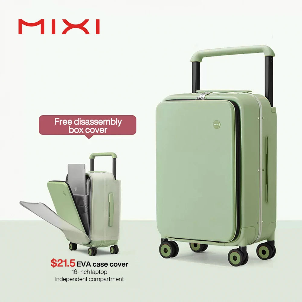 2026  Wide Handle Suitcase Men Carry-On /  Women Trolley Case 20 Inch