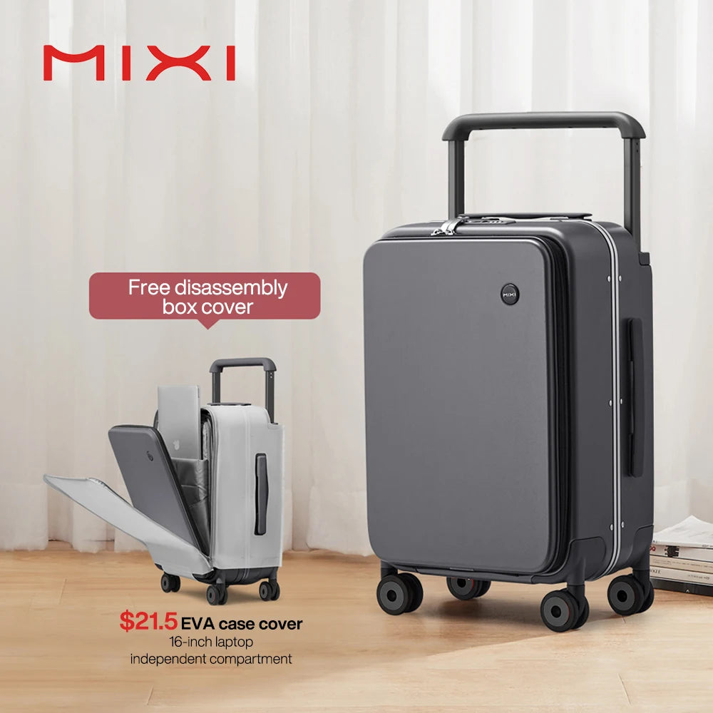 2026  Wide Handle Suitcase Men Carry-On /  Women Trolley Case 20 Inch