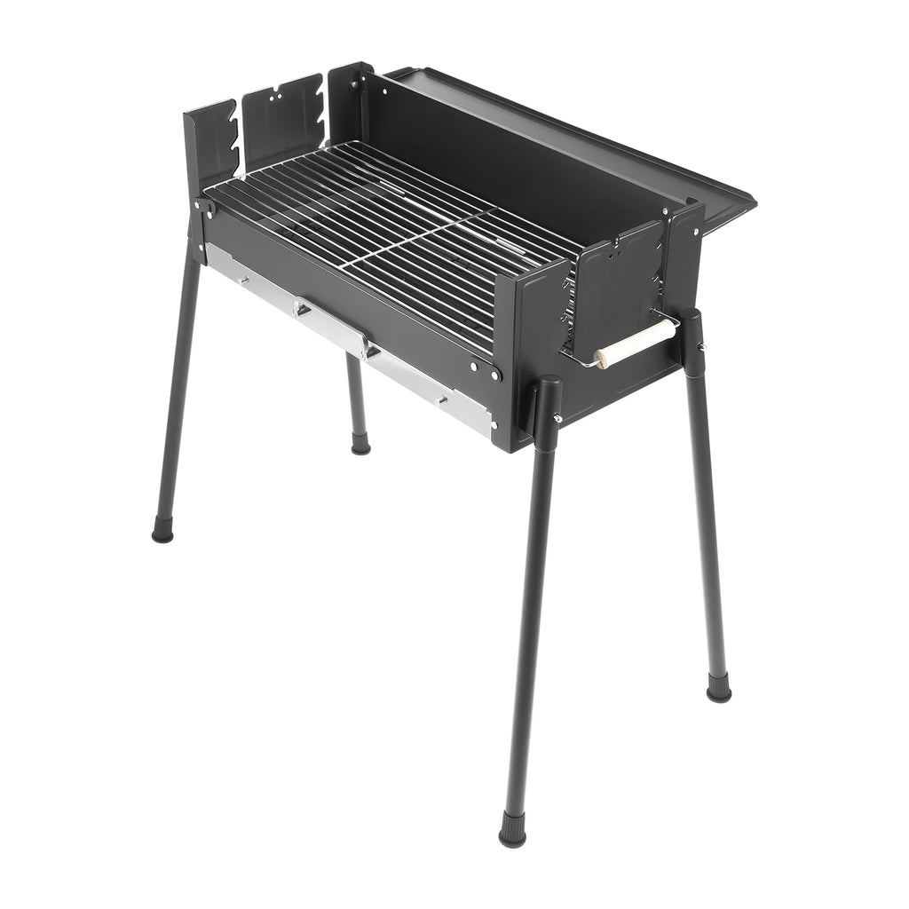 70*40*23.5cm Barbecue Charcoal Grill Stainless Steel Folding Portable