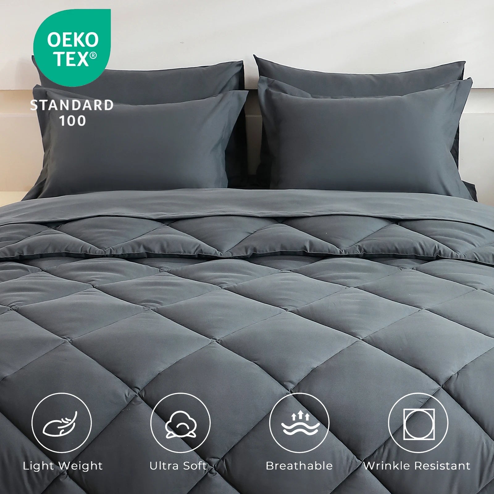 5pcs/7pcs Twin Full Queen King Bedding Sets Home Decor
