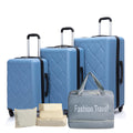 Luggage Sets 3 Piece with double spinner wheels and travel duffle bag,