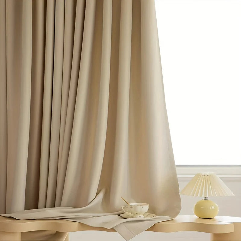 2pcs Blackout curtain for  bedroom living room