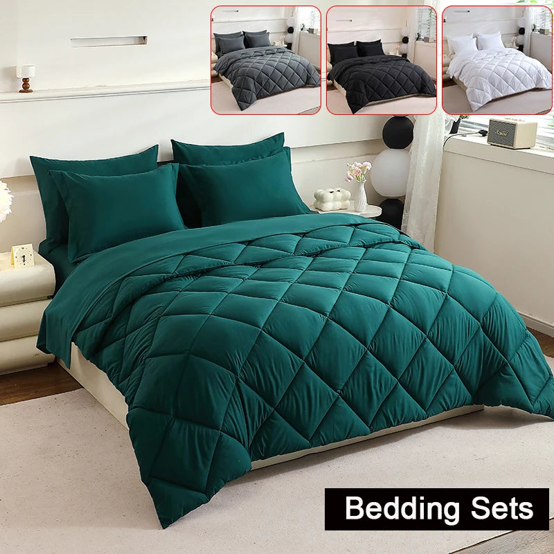 5pcs/7pcs Twin Full Queen King Bedding Sets Home Decor