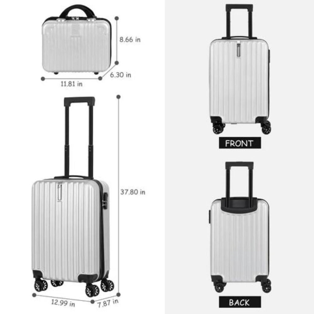2-Piece Hardshell Luggage Set (20"+14") - Nesting Spinner