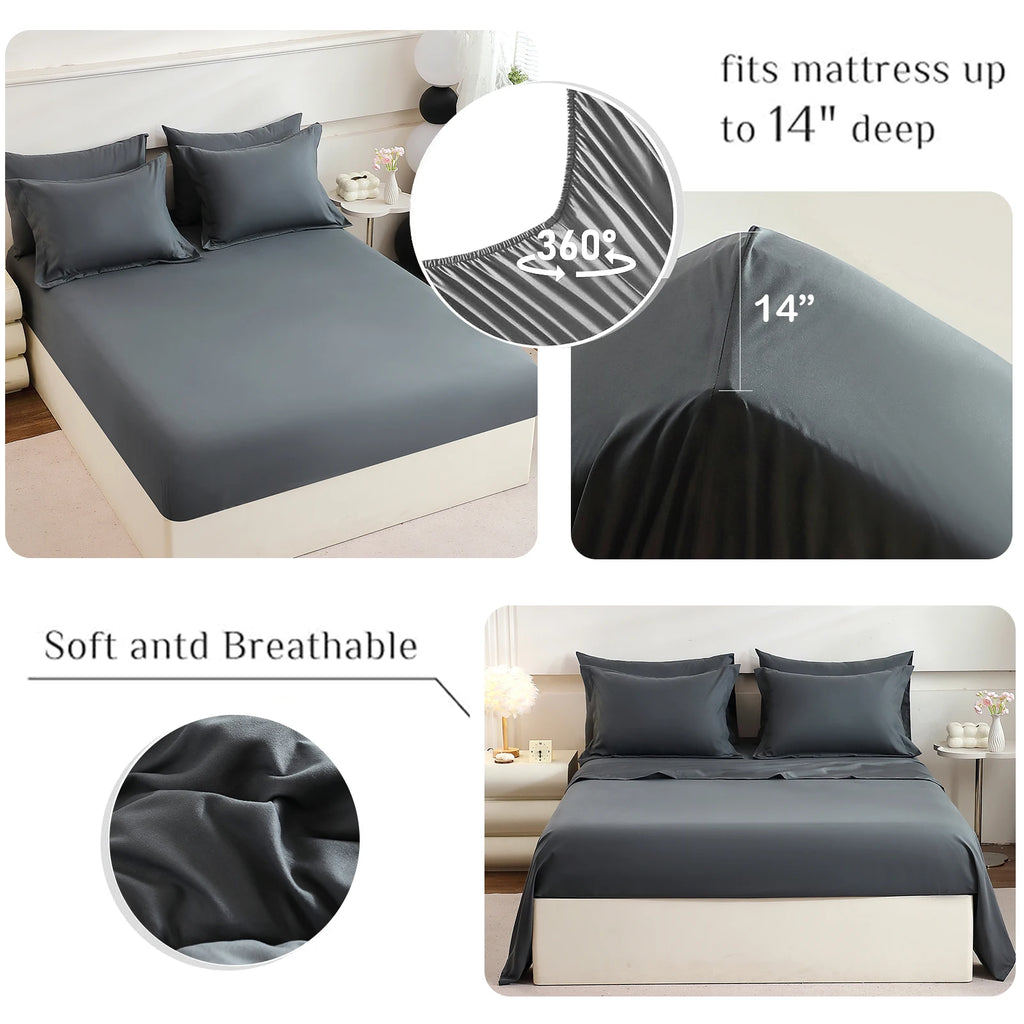 5pcs/7pcs Twin Full Queen King Bedding Sets Home Decor