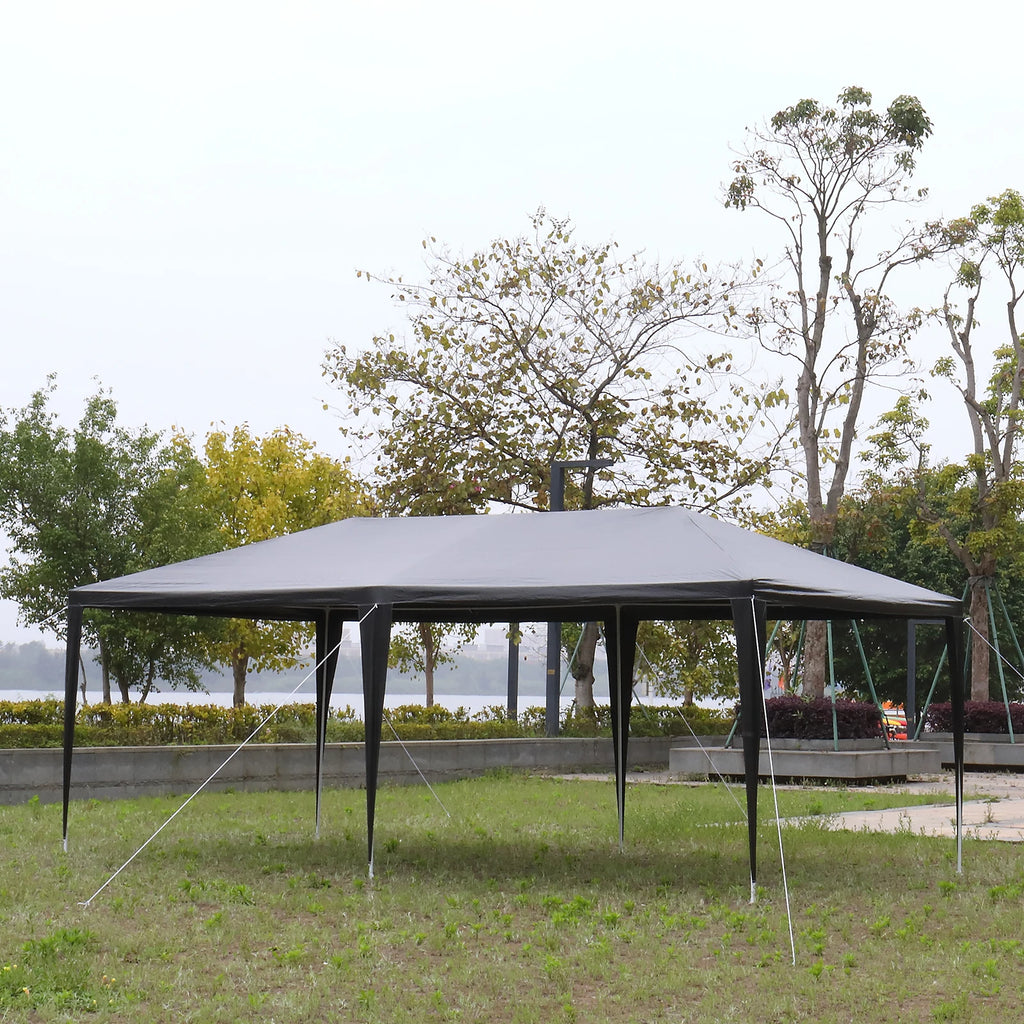 10'X20' Outdoor Party Tent with 6 Removable Sidewalls,
