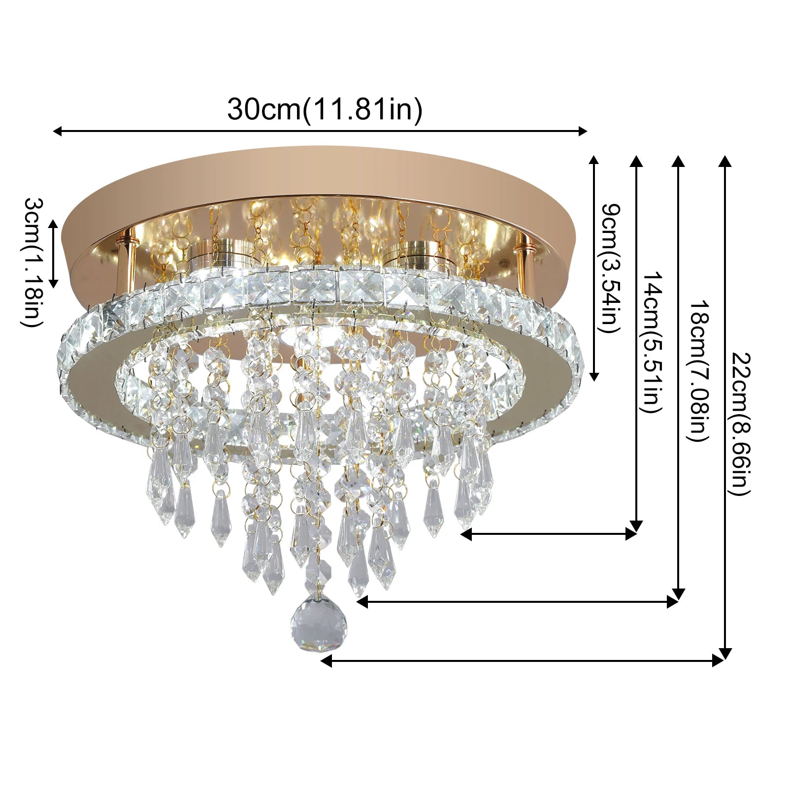 VETRULUS Luxury Crystal Chandelier Lustre Design