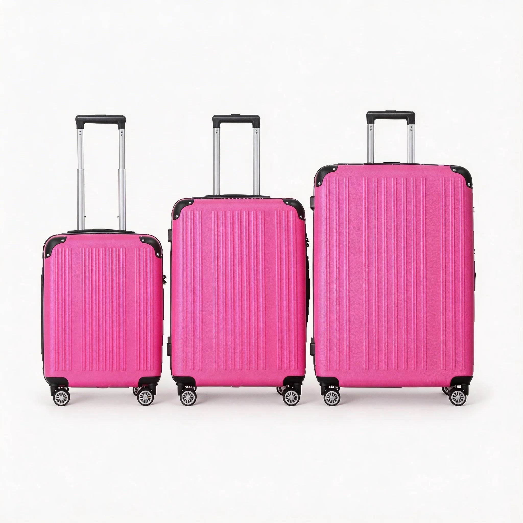 20 24 28 Inch  3pcs Lightweight Hard Shell Luggage Set
