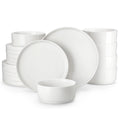 12/16/18/24 Piece Dinner Plates Sets