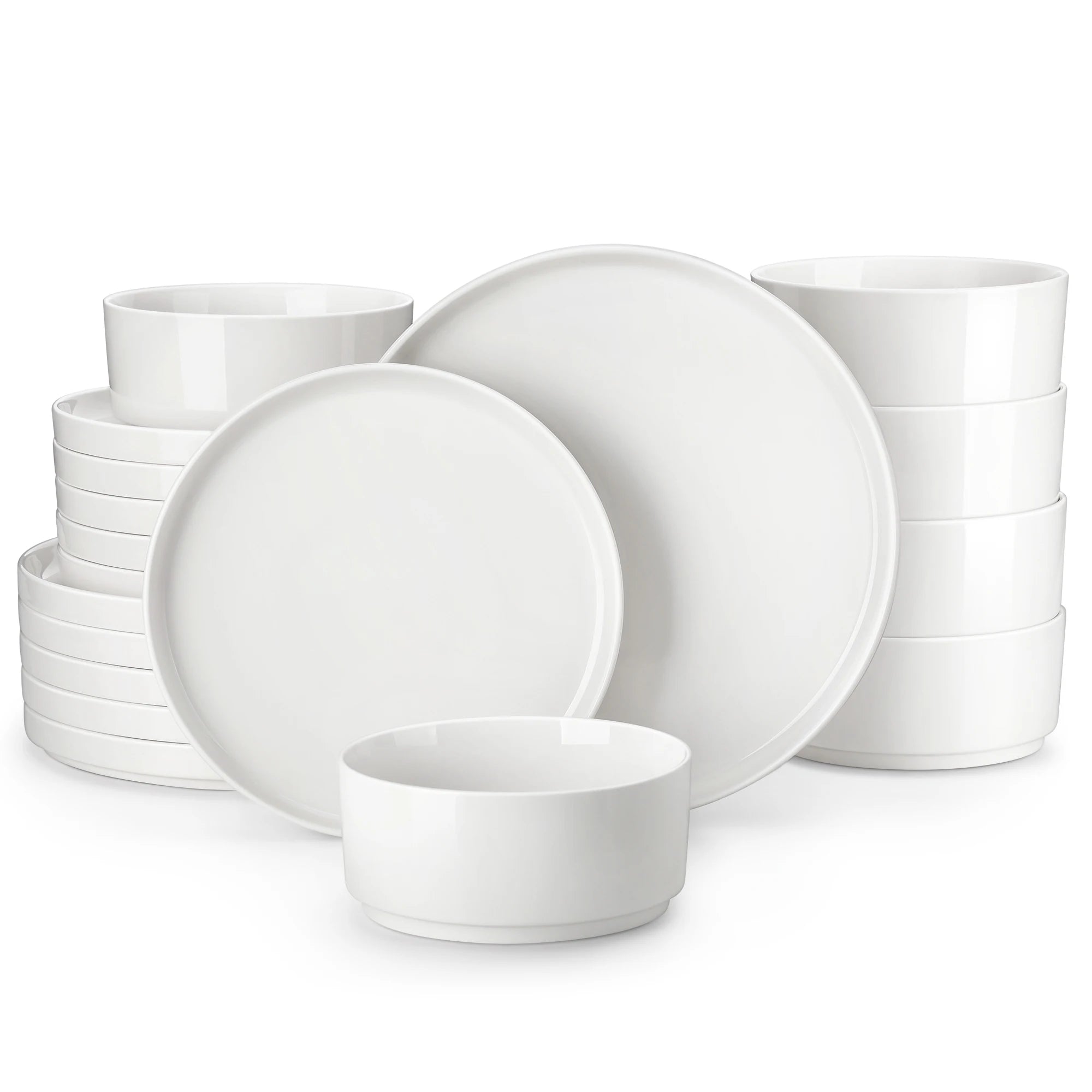 12/16/18/24 Piece Dinner Plates Sets