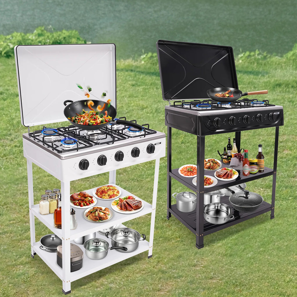 5 Hearth Grill, Gas Grill, 2.5 kW Burner, Freestanding,